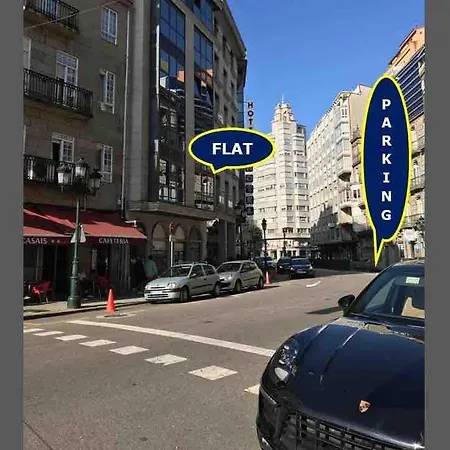 Lägenhet B Estudio Junto A La Estacion Parking Gratis Vigo