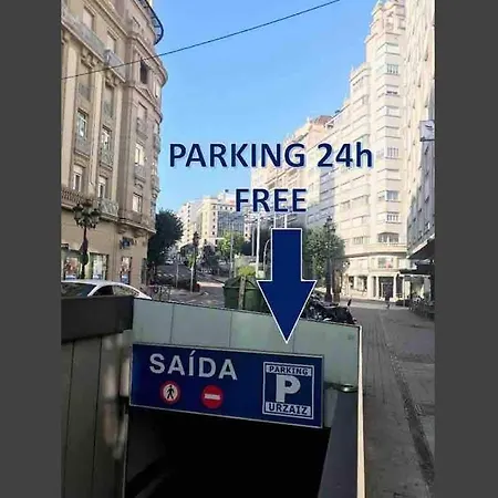 B Estudio Junto A La Estacion Parking Gratis Lägenhet