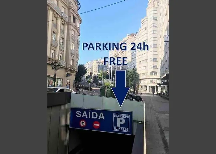 B Estudio Junto A La Estacion Parking Gratis Apartment